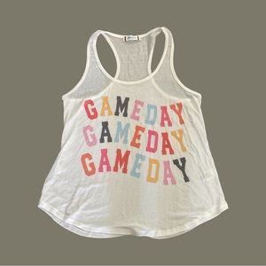 PHIL LOVE: Game Day Tank Top - Sz: S (oversized)